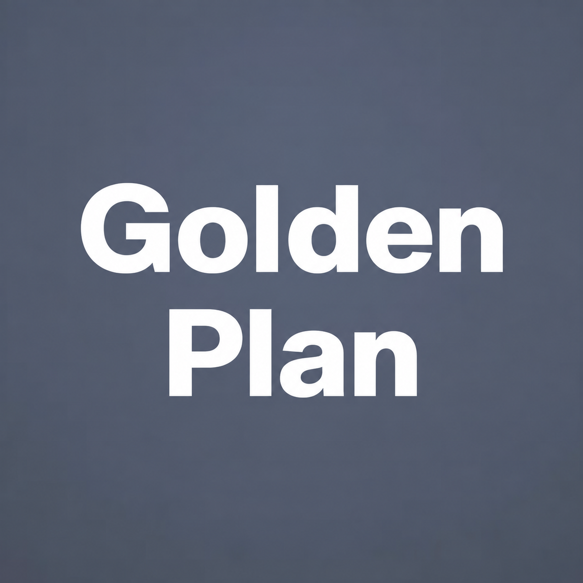 Golden Plan